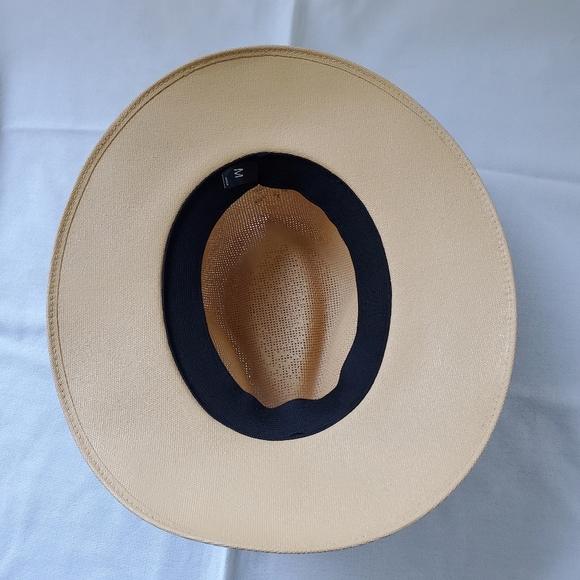 Handpainted Roses Rancher Hat - Picture 4 of 4